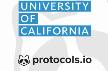 Protocols.io and University of California logos